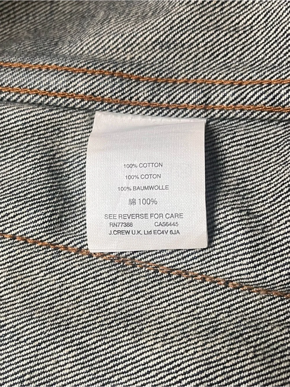 Men's Kaihara Japanese Denim Classic Trucker Jacket in Dark Indigo Wash